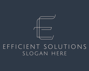 Generic Professional Letter E logo design