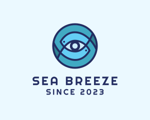 Fish Eye Ocean logo design