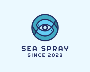 Fish Eye Ocean logo design