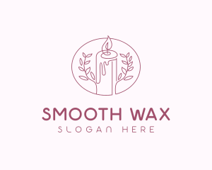 Candle Wax Decor logo design