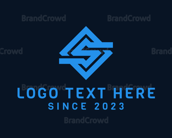 Diamond Technology Letter S Logo