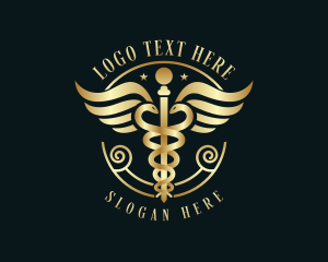 Wings - Medical Hospital Doctor logo design