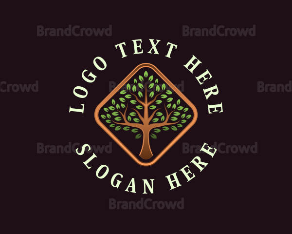 Nature Tree Landscaping Logo