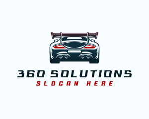 Sports Car Automotive logo design