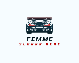 Sports Car Automotive logo design