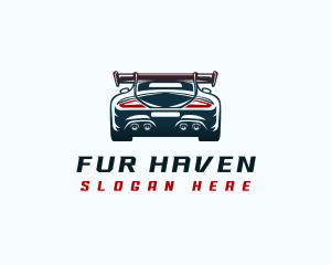 Sports Car Automotive logo design