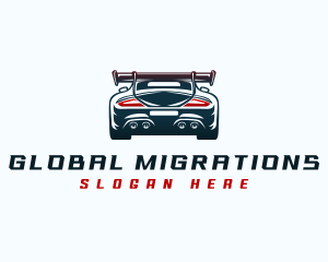 Sports Car Automotive logo design