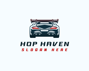 Sports Car Automotive logo design