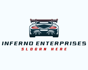 Sports Car Automotive logo design