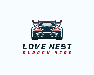 Sports Car Automotive logo design