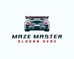 Sports Car Automotive logo design