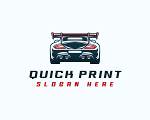 Sports Car Automotive logo design