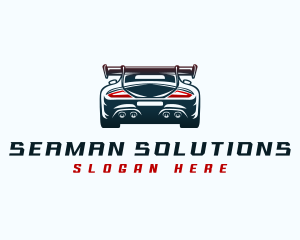 Sports Car Automotive logo design