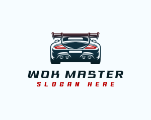 Sports Car Automotive logo design