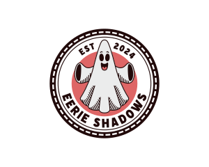 Spooky - Spooky Ghost Cartoon logo design