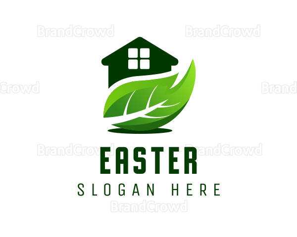 House Leaf Gardening Logo