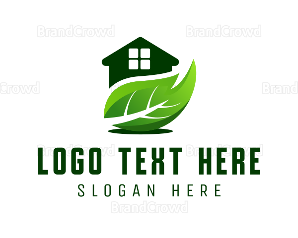 House Leaf Gardening Logo