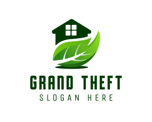 House Leaf Gardening Logo