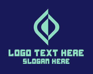 Online - Modern Online Gaming logo design