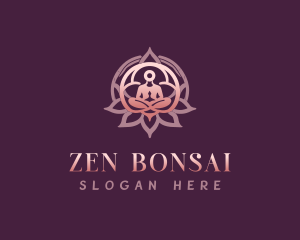 Holistic Zen Yoga logo design