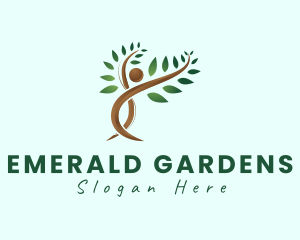 Garden Tree Plant logo design