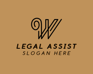 Paralegal - Notary Paralegal Attorney logo design