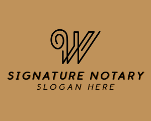 Notary - Notary Paralegal Attorney logo design