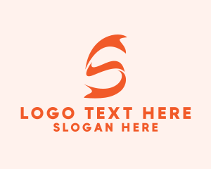 Ribbon - Finance Tech Letter S logo design