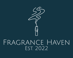 Scent - Scented Candle Meditation logo design