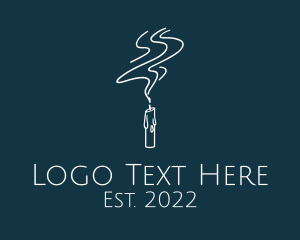 Scented - Scented Candle Meditation logo design