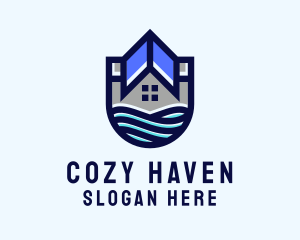 Beach Resort Home Property logo design