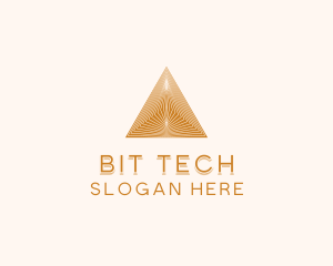 Generic Pyramid Tech logo design