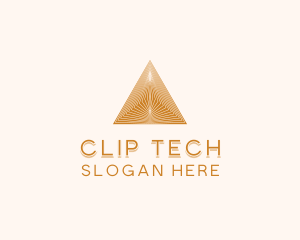 Generic Pyramid Tech logo design