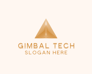 Generic Pyramid Tech logo design