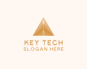 Generic Pyramid Tech logo design