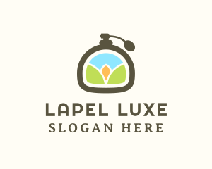 Colorful Luxe Perfumery logo design