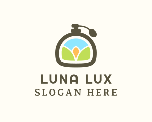 Colorful Luxe Perfumery logo design