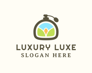 Colorful Luxe Perfumery logo design