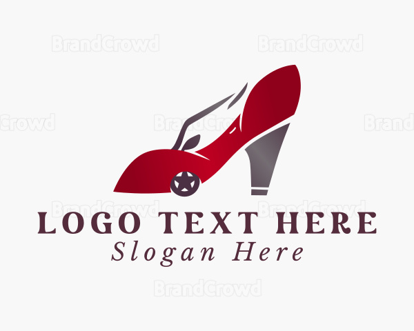 Car shop shoe logo