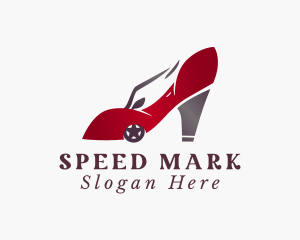 Car Lady Shoes logo design