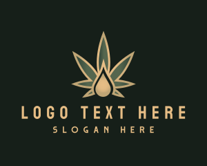 Medicinal - Cannabis Leaf Extract logo design
