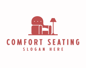 Sofa Chair Furnishing logo design