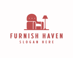 Sofa Chair Furnishing logo design