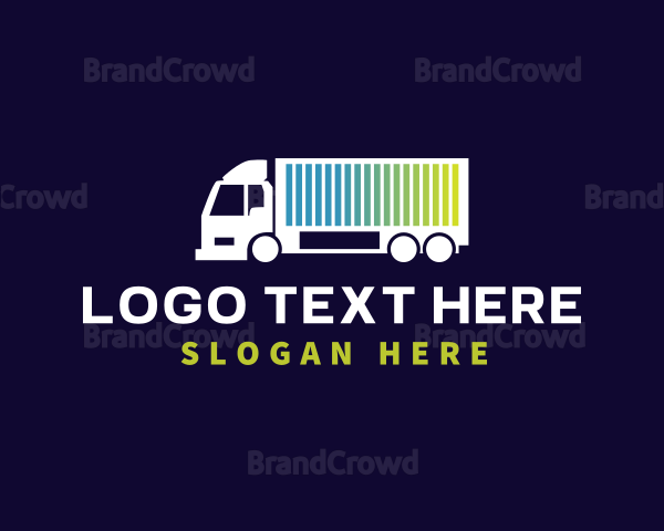 Truck Logistics Transport Logo