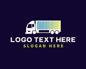 Tow Truck - Truck Logistics Transport logo design