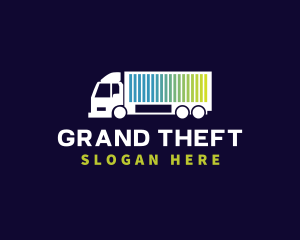 Truck Logistics Transport Logo