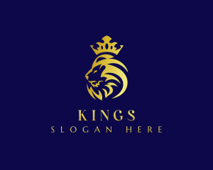 Royal Crown Lion logo design