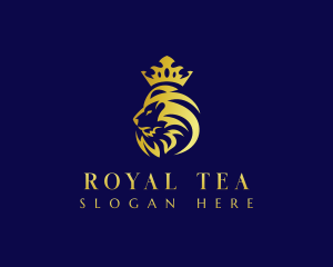 Royal Crown Lion logo design