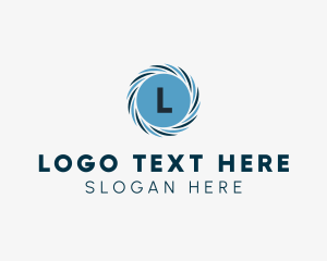 Firm - Modern Vortex Business logo design