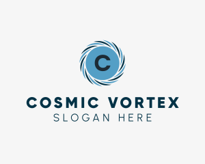 Modern Vortex Business logo design